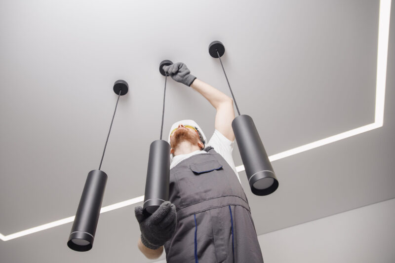 Light Fixture Installation by Licensed Electrician